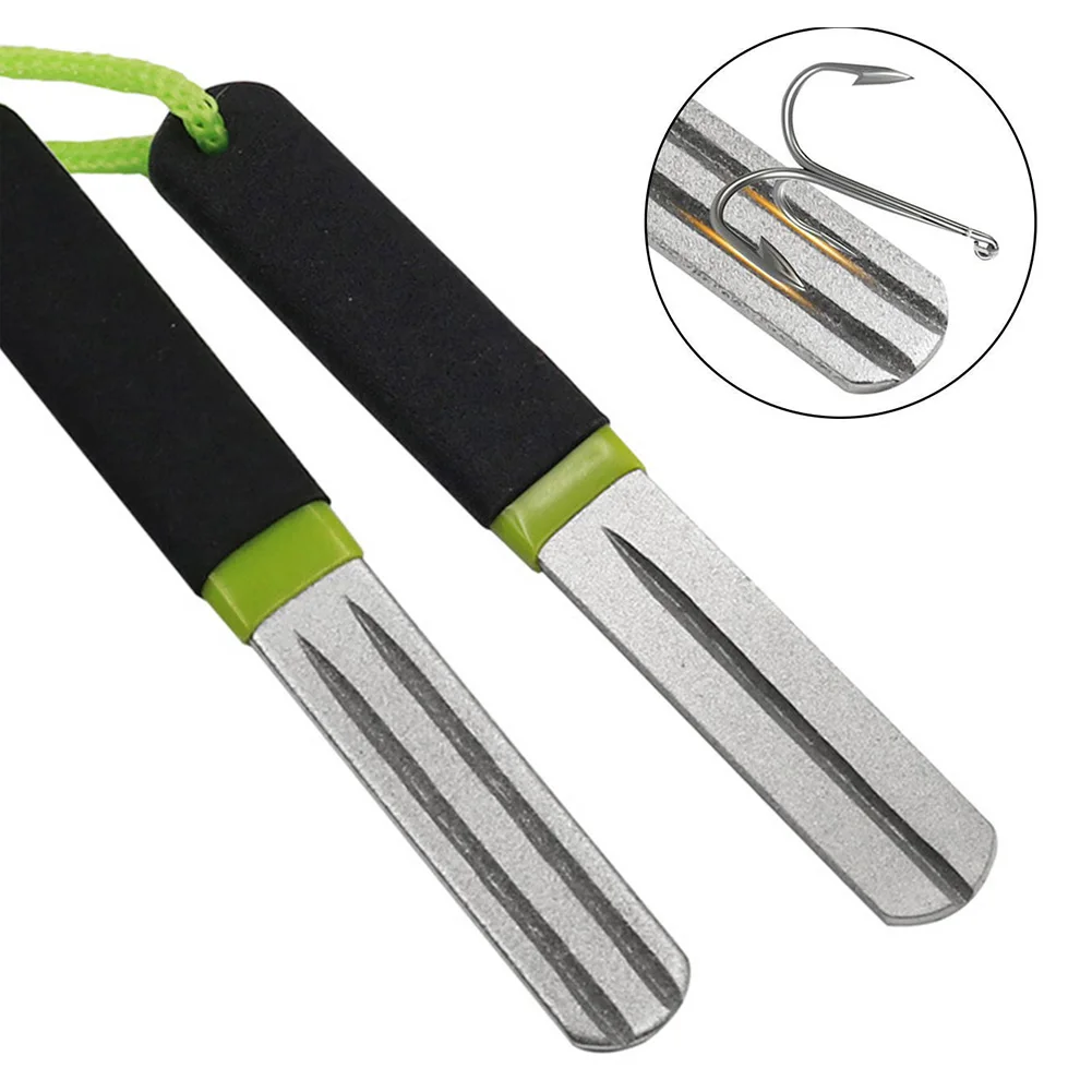 ตะไบเบ็ดตกปลาแบบสองด้าน ตะไบเพ - Fishing Hook Sharpener บทวิจารณ์และราคา