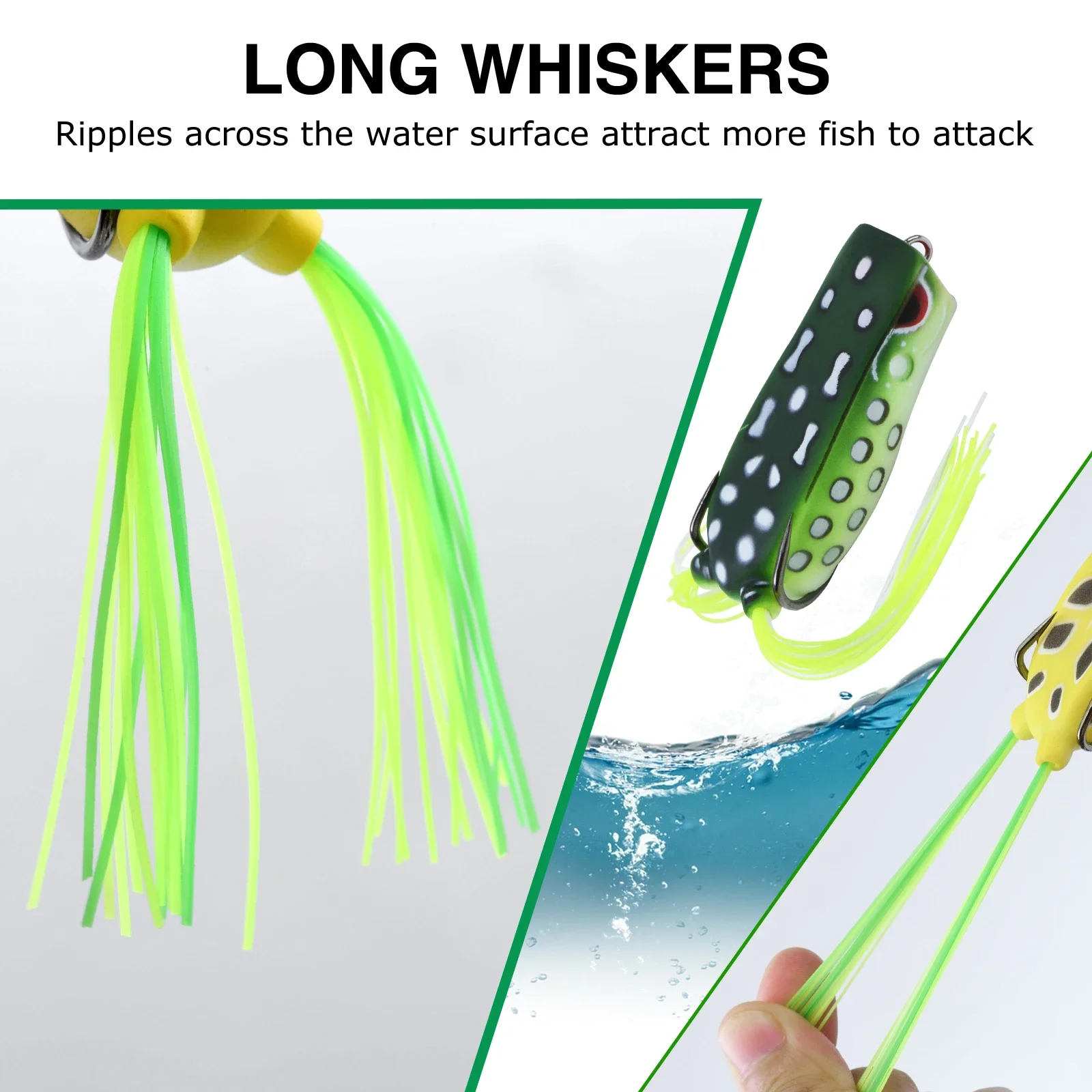 เหยื่อตกปลาแบบกบ Goture ทำจาก  - Fishing Hook Weedless บทวิจารณ์และราคา
