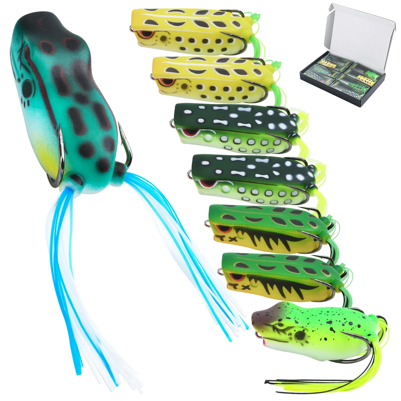 เหยื่อตกปลาแบบกบ Goture ทำจาก  - Fishing Hook Weedless บทวิจารณ์และราคา