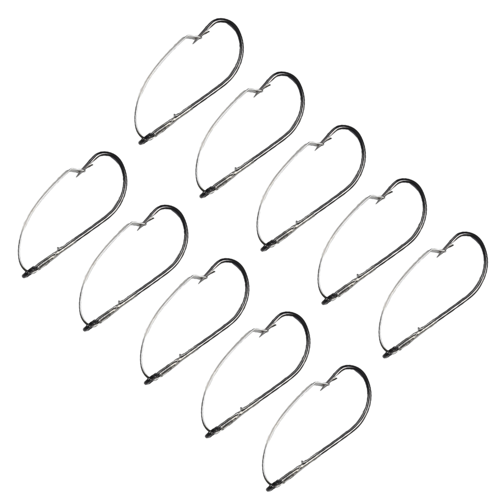 เบ็ดตกปลาแบบมีเงี่ยงกันพันกับต - Fishing Hook Weedless บทวิจารณ์และราคา